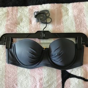Victoria’s Secret gray Flirty Bandeau Bikini